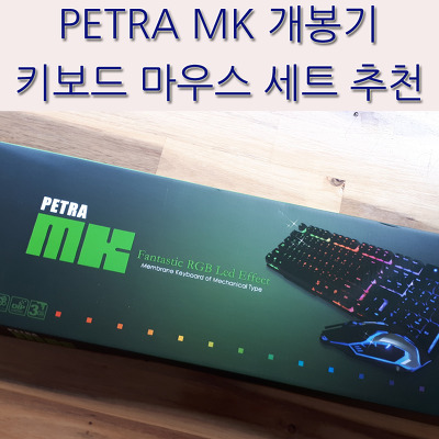 키보드 마우스 세트 추천 리딕글로벌 PETRA MK 개봉기