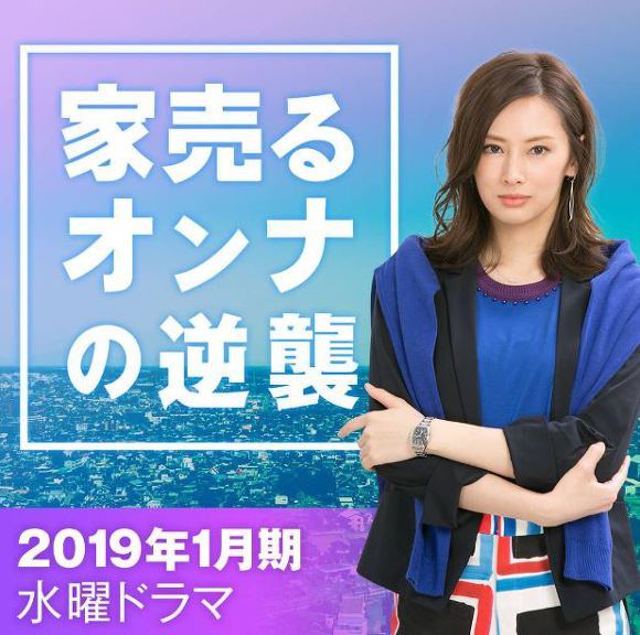 키타가와 케이코 집을 파는 여자의 역습 주연! (2019년 1분기 일드)