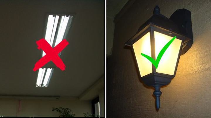 가정집에서 형광등이나 LED등을 쓰면 안되는 이유