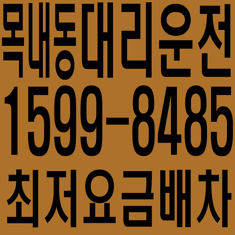 경기도 안산시 단원구 목내동 대리운전 １５９９―８４８５  최저요금배차·친절·안전·신속