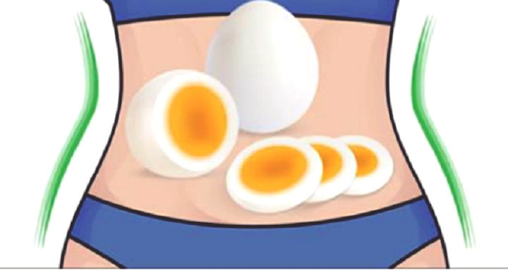 일주일만에 4.5kg를 감량할 수 있는 '계란 다이어트'