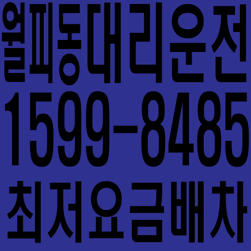 경기도 안산시 상록구 월피동 대리운전 １５９９―８４８５  최저요금배차·친절·안전·신속