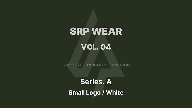 SRP Series. A (Small Logo_White) [VOL. 04]
