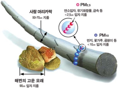 미세먼지, 초미세먼지