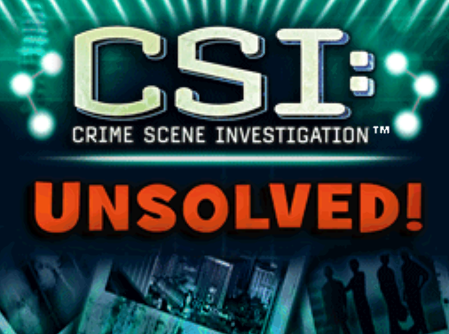 (NDS / USA) CSI Crime Scene Investigation Unsolved! - 닌텐도 DS 북미판 게임 롬파일 다운로드