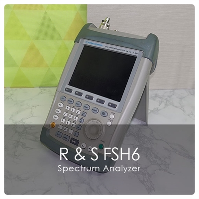 스펙트럼 분석기 로데슈바르츠 R&S FSH6 Spectrum Analyzer 스펙트럼 분석기 중고계측기 판매 렌탈  수리 대여 교정