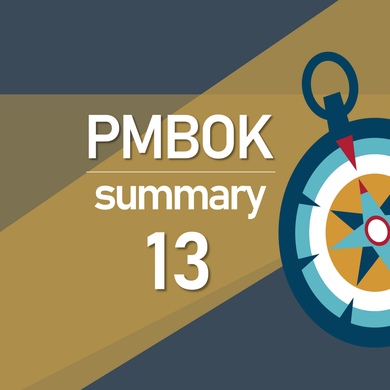 PMBOK summary 13 / 프로젝트 이해관계자 관리