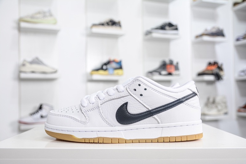 [NIKE] G 나이키 SB 덩크 로우 오렌지 라벨 화이트 ORENGE LABEL WHITE CD2563-100