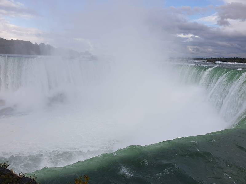 Niagara falls in Oct. 2020