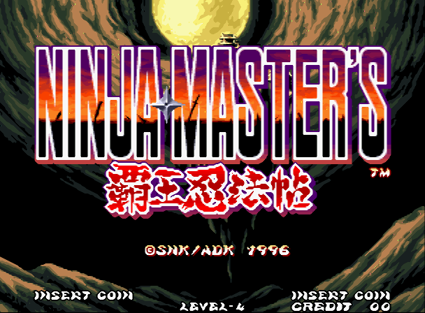 KAWAKS - 닌자 마스터즈 ～패왕인법첩～ (Ninja Masters Haoh-Ninpo-Cho) 대전격투 게임 파일 다운