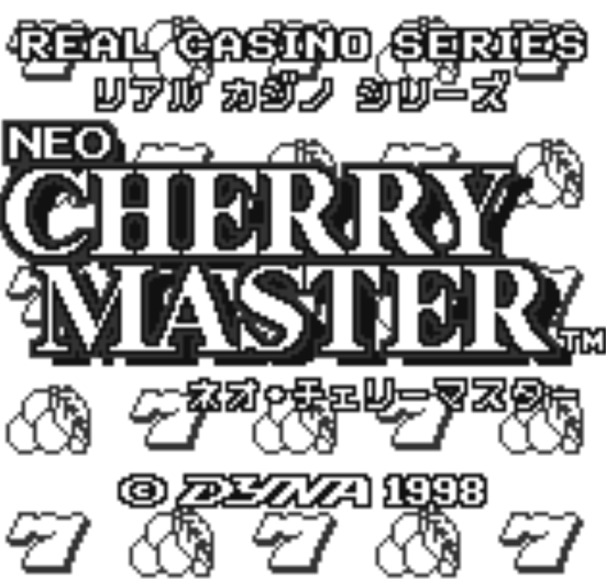 네오 체리 마스터 리얼 카지노 시리즈 - ポケットカジノシリーズ ネオ・チェリーマスター Neo Cherry Master Real Casino Series (네오지오 포켓 ネオジオポケット Neo Geo Pocket)