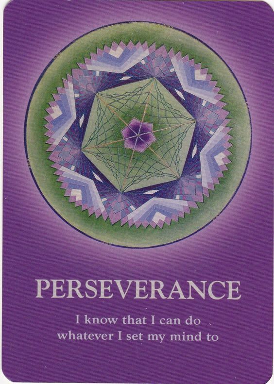 [오라클카드배우기]]The Soul's Journey Lesson Cards Perseverance 인내 해석 및 의미