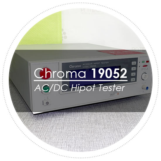 [중고계측기] 중고계측기판매 렌탈 크로마 Chroma 19052 (5kV) AC/DC Hipot Tester/내전압 시험기 - 피엔텍