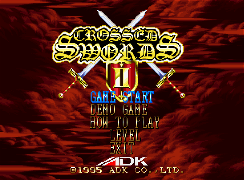 (ADK) 크로스드 스워드 2 - クロススウォードII Crossed Swords II (네오지오 CD ネオジオCD Neo Geo CD - iso 파일 다운로드)