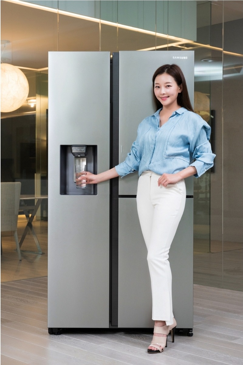 삼성 정수기 냉장고 출시한다.
