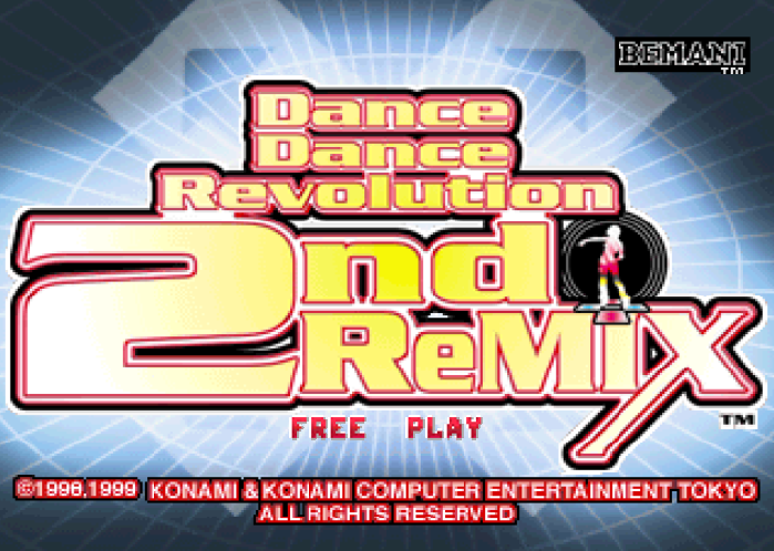 댄스 댄스 레볼루션 2ndReMix (코나미 - 1999년)