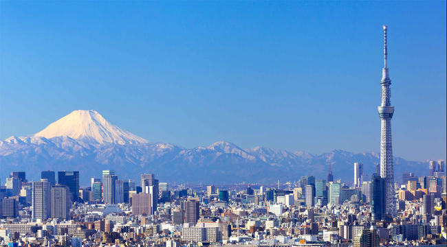 1300만명이 사는 도시 일본의 수도 도쿄(Tokyo, 東京) 항공, 풍경, 야경 사진& 조망도