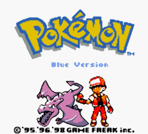 게임보이 / GB - 포켓몬 블루 풀컬러 버전 개조롬 (Pokemon Blue Full Color Hack Version 1.2)