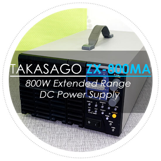 [중고계측기] 계측기대여 매입 타카사고 ZX-800MA 800W DC 파워서플라이 Power Supply 입고