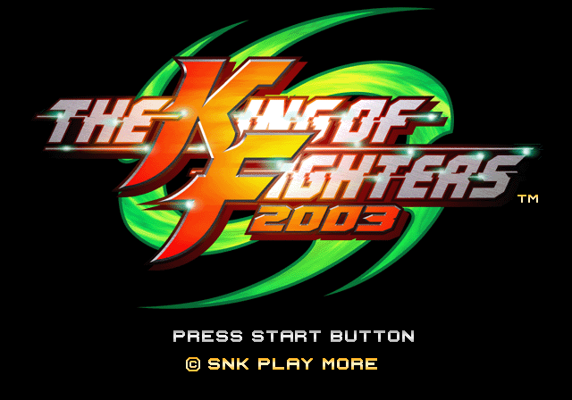 SNK 플레이모어 / 대전격투 - 더 킹 오브 파이터즈 2003 ザ・キング・オブ・ファイターズ2003 - The King of Fighters 2003 (PS2 - iso 다운로드)