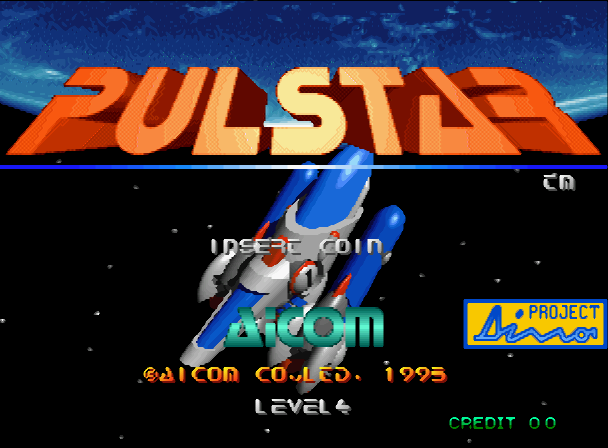 KAWAKS - 펄스타 (Pulstar) 횡스크롤 슈팅 게임 파일 다운