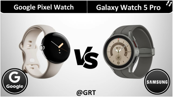 구글 첫 스마트 워치 - 픽셀워치 Pixel Watch, 픽셀7