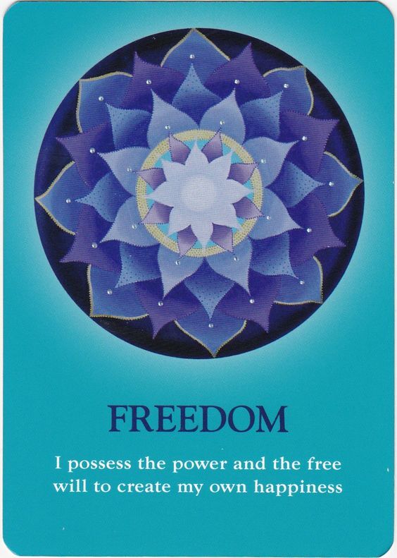 [오라클카드배우기]]The Soul's Journey Lesson Cards Freedom 자유 해석 및 의미