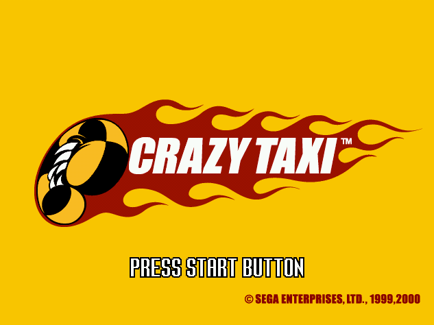 Crazy Taxi 북미판 (드림캐스트 / DC CDI 파일 다운로드)