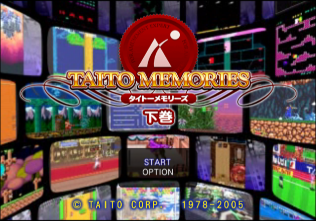 타이토 / 게임 모음집 - 타이토 메모리즈 하권 タイトーメモリーズ 下巻 - Taito Memories Gekan (PS2 - iso 다운로드)