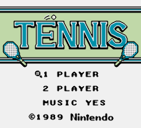 GB 테니스 - テニス (게임보이 / ゲームボーイ)