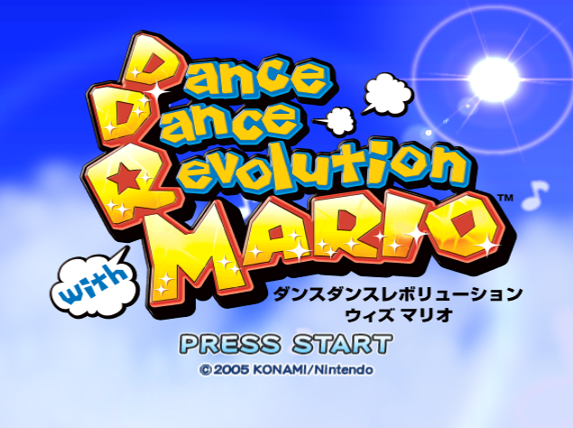 댄스 댄스 레볼루션 with 마리오 - Nintendo GameCube 일판 다운로드