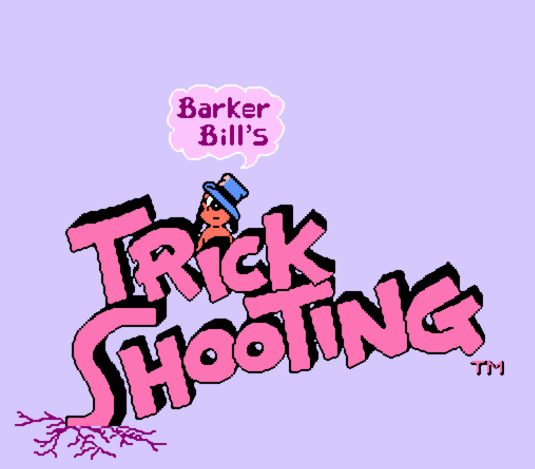 NES ROMS - Barker Bill's Trick Shooting (EUROPE / 유럽판 롬파일 다운로드)