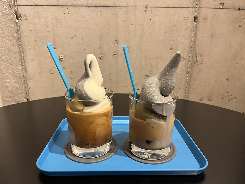울산 달동 카페, 쫀맛 흑임자 아이스크림이 있는 곳 <롤링커피>