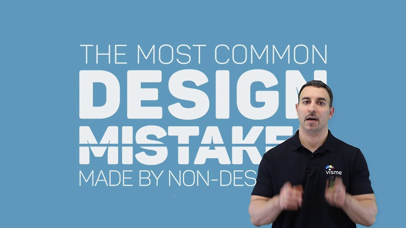 디자이너가 아닌 사람들이 가장 흔히 범하는 실수