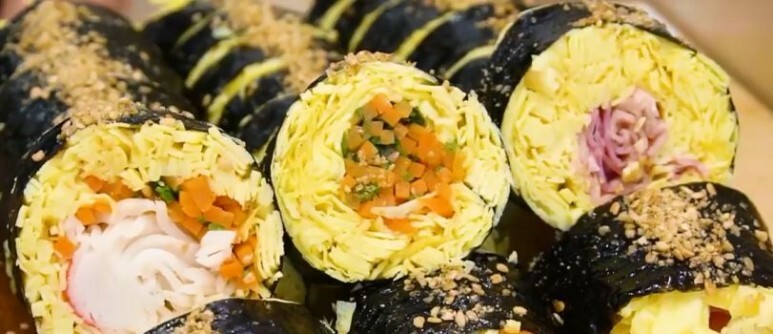 요즘 강남에서 인기라는 계란 김밥