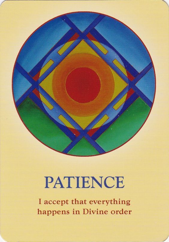 [오라클카드배우기]]The Soul's Journey Lesson Cards Patience 참을성 해석 및 의미