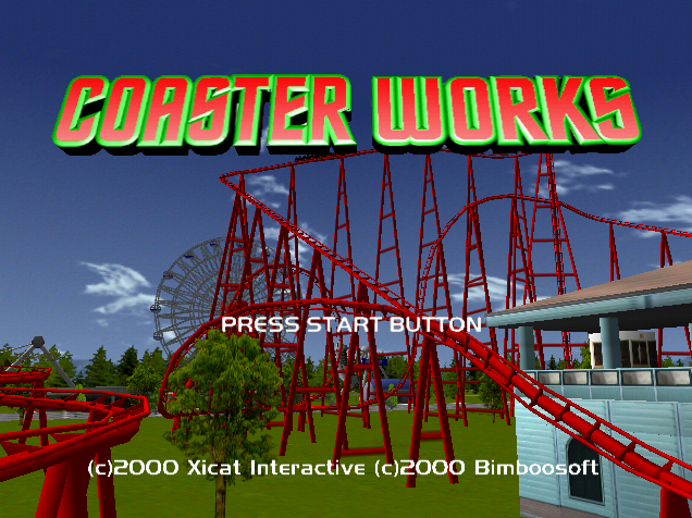 Coaster Works 북미판 (드림캐스트 / DC CDI 파일 다운로드)