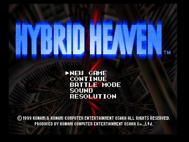 NINTENDO 64 - 하이브리드 헤븐 (Hybrid Heaven) 액션 RPG 게임 파일 다운