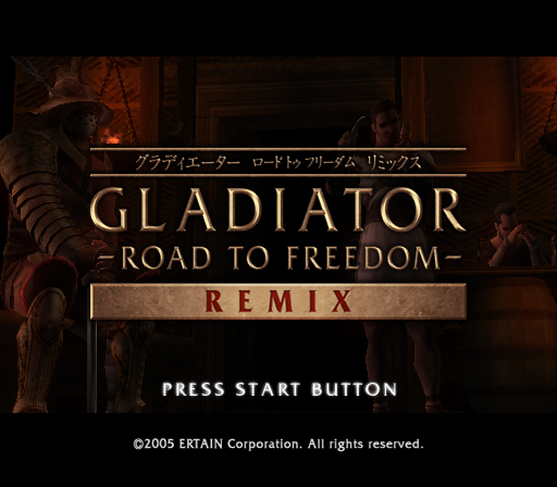 아테인 / 액션 RPG - 글래디에이터 로드 투 프리덤 리믹스 グラディエーターロードトゥフリーダムリミックス - Gladiator Road to Freedom Remix (PS2 - iso 다운로드)