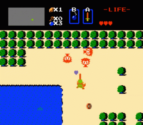 고전게임, 젤다의 전설(The Legend of Zelda) 한글판 바로플레이, 패미컴NES 콘솔게임