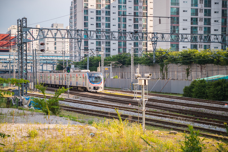 지하철 1호선 가까이 볼수 있는 곳  #창동역 - 방학역 구간