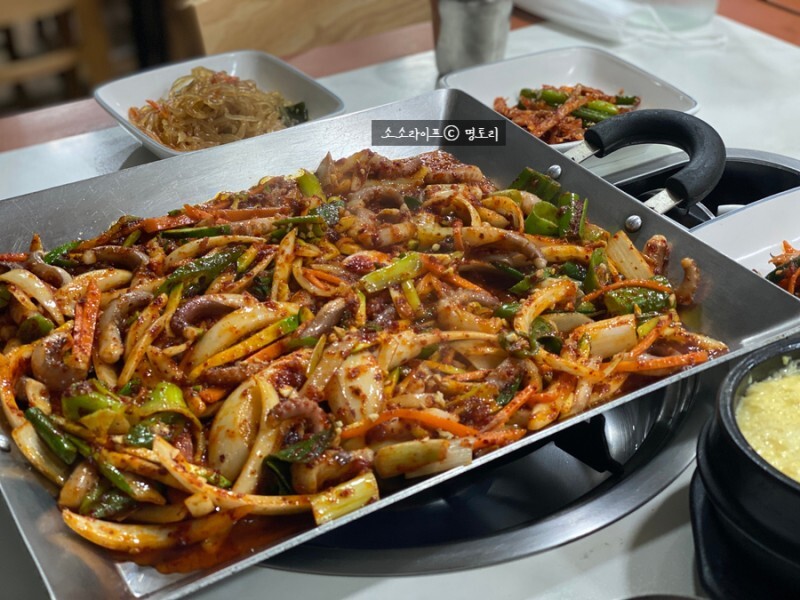 대전맛집 : 둔산동 광주식당 철판낙지볶음
