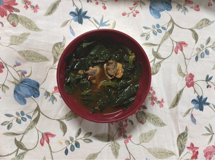 밥 짝궁, 시금치된장국(Spinach Soybean Paste Soup)