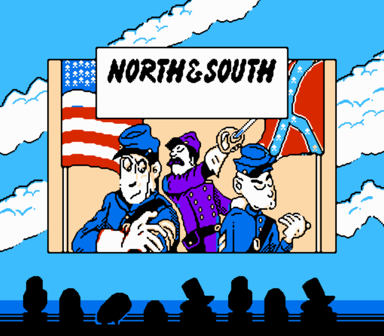 NES ROMS - North & South (EUROPE / 유럽판 롬파일 다운로드)