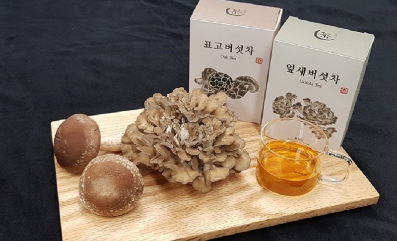 자체 기술과 경기도내 버섯으로 만든 버섯차 출시