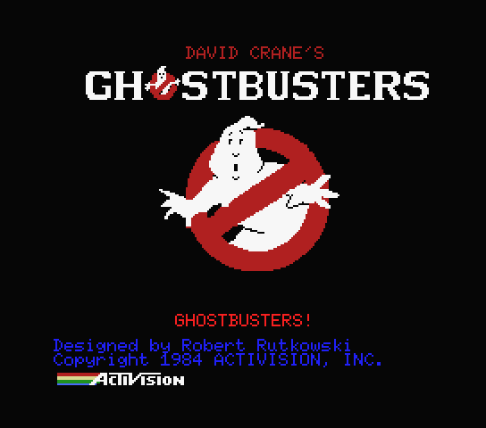 Ghostbusters - MSX (재믹스) 게임 롬파일 다운로드