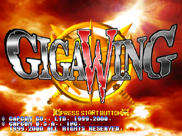 Giga Wing 북미판 (드림캐스트 / DC CDI 파일 다운로드)