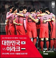 대한민국VS이라크  축구경기최종예선전결과