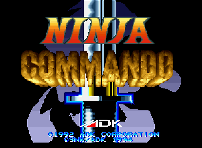 (ADK) 닌자 코만도 - ニンジャコマンドー Ninja Commando (네오지오 CD ネオジオCD Neo Geo CD)