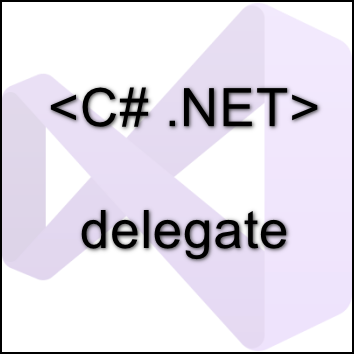 C# delegate 사용 이유